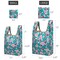 Wrapables JoliBag Collection Reusable Shopping Bag (Set of 2)